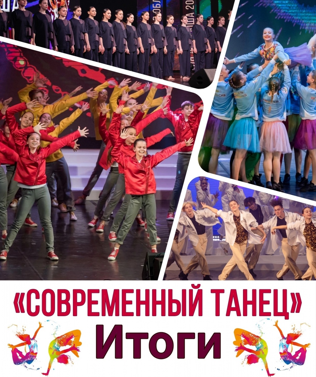 РЕЗУЛЬТАТЫ КОНКУРСА в номинации «Современный танец» 2025