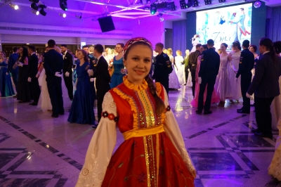 На офицерском балу