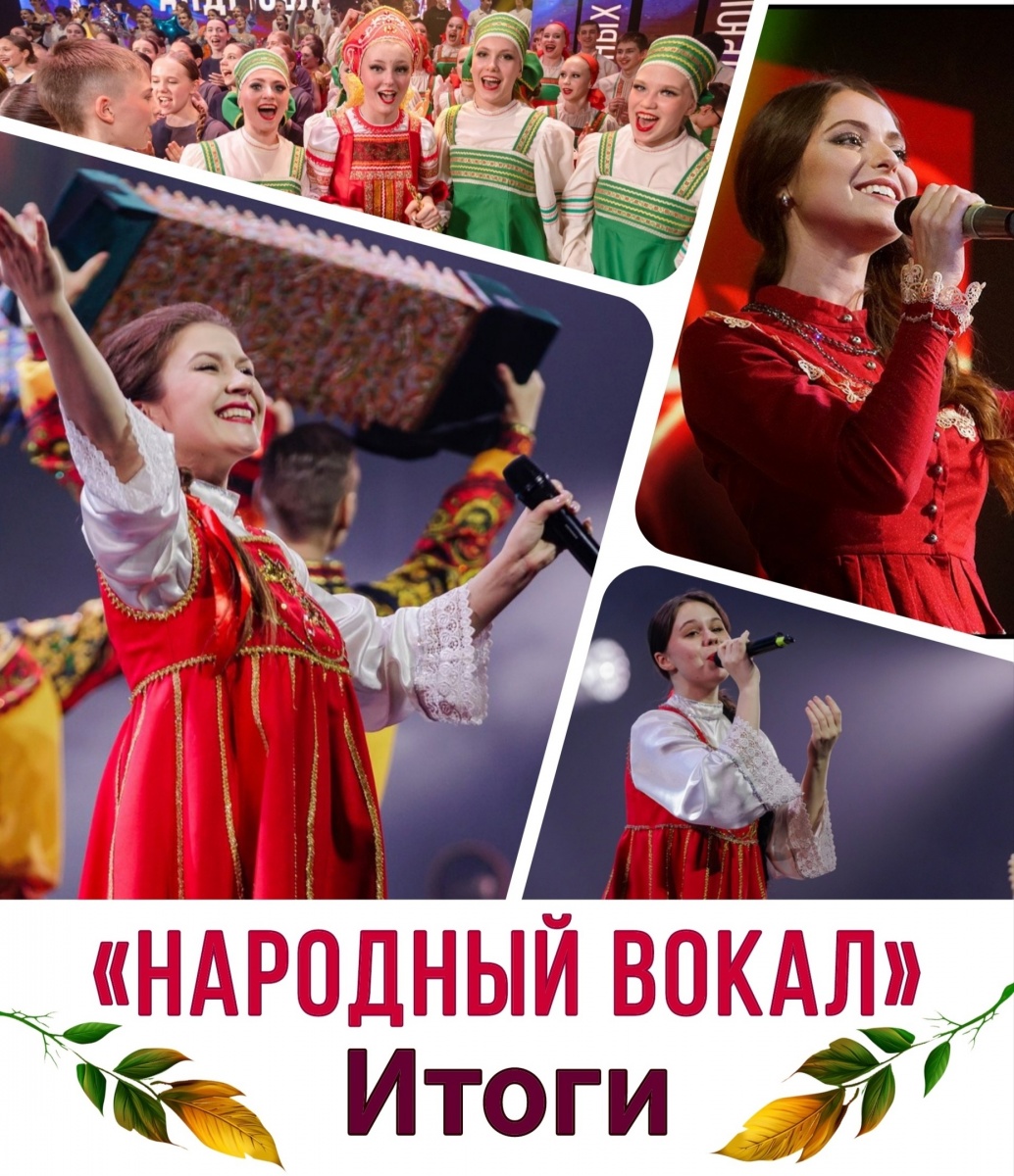 РЕЗУЛЬТАТЫ КОНКУРСА в номинации «Народный вокал» 2025