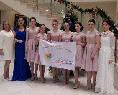 Звездочки "Андрюши" выступили вместе с солистами  Большого Театра в Москве в память о погибших в Египте